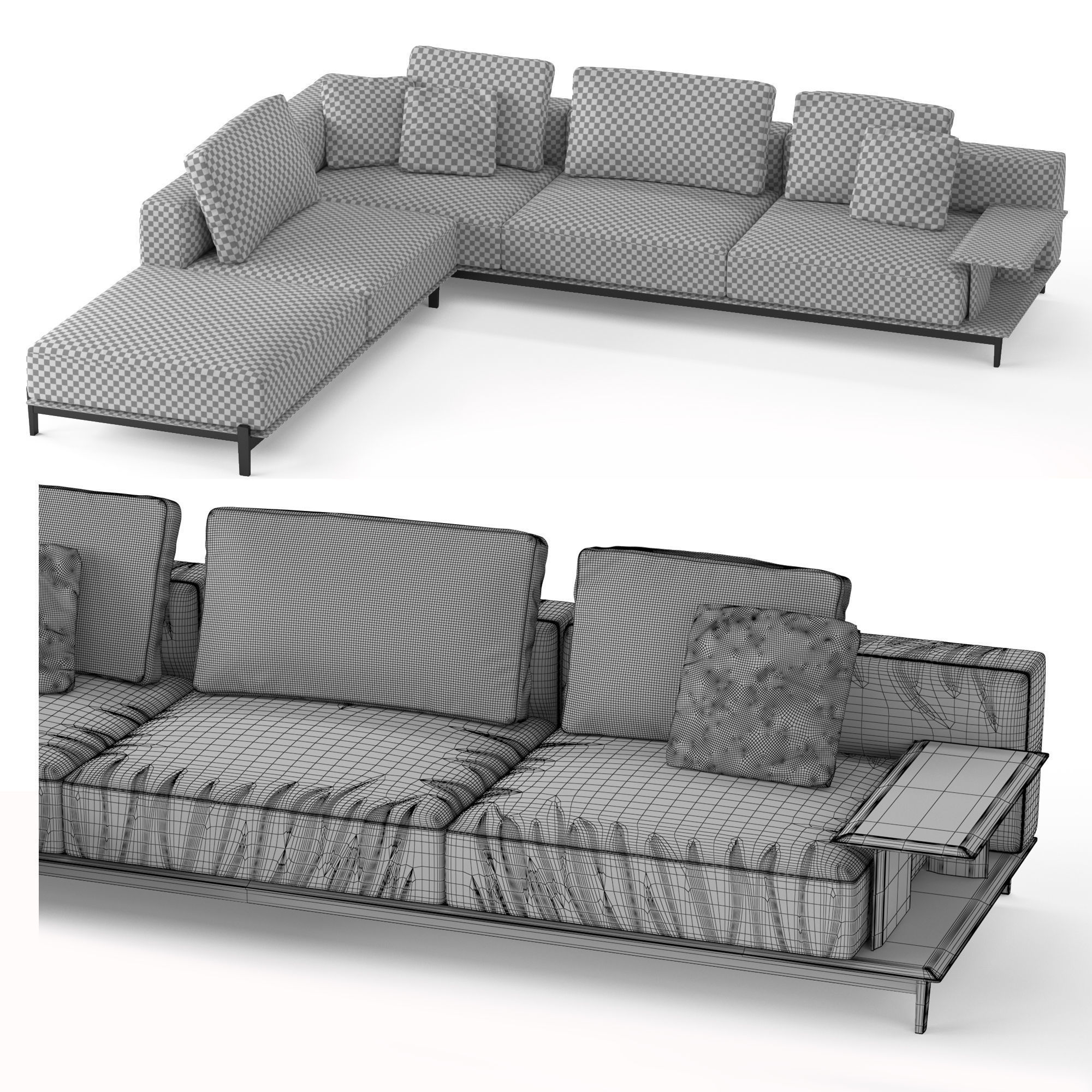 Brera sofa 3D model_12