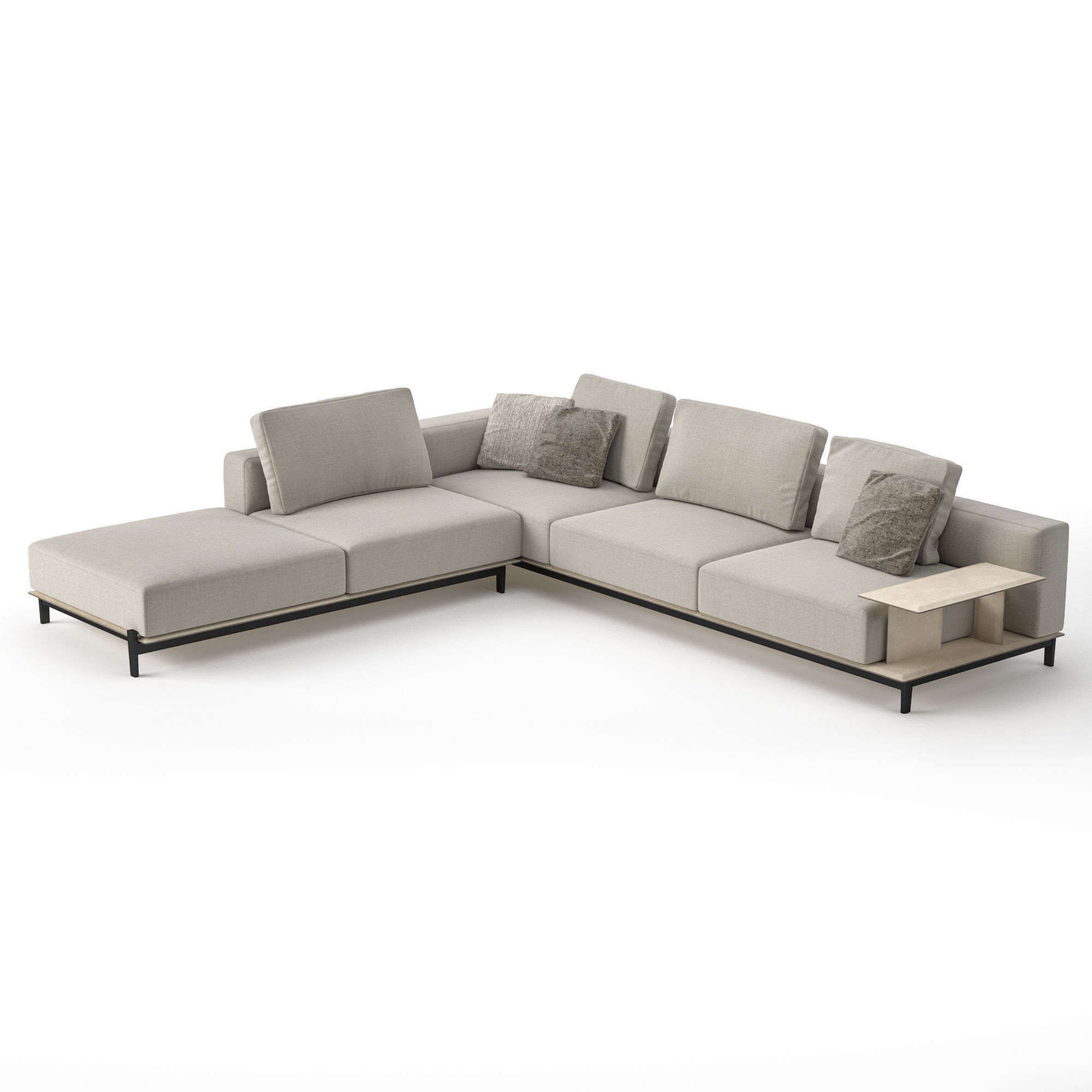 Brera sofa 3D model_6