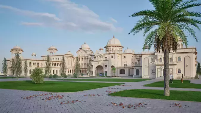 Rajasthani heritage palace 
