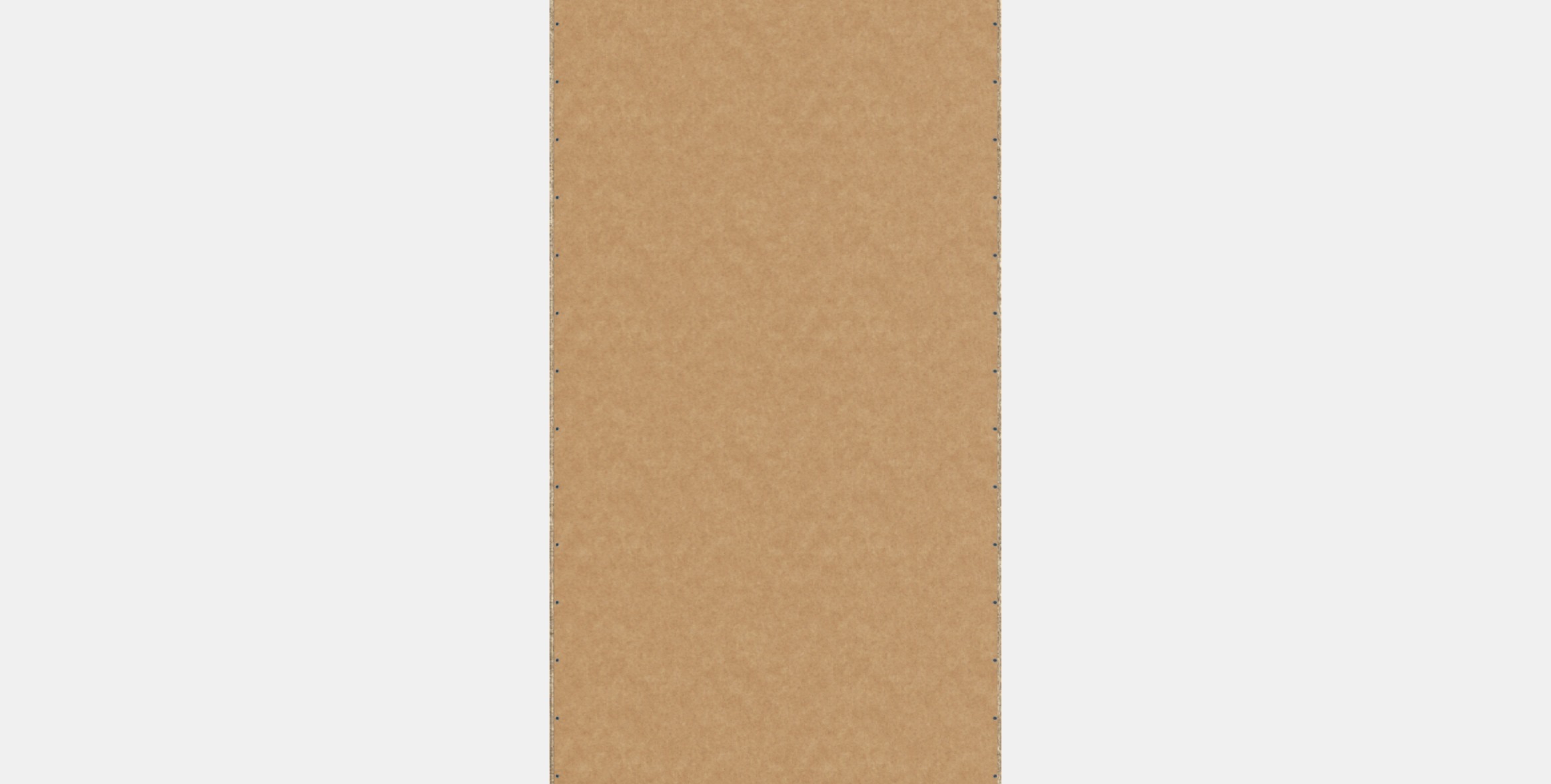 PAX Wardrobe frame 26 Low-poly 3D model_15