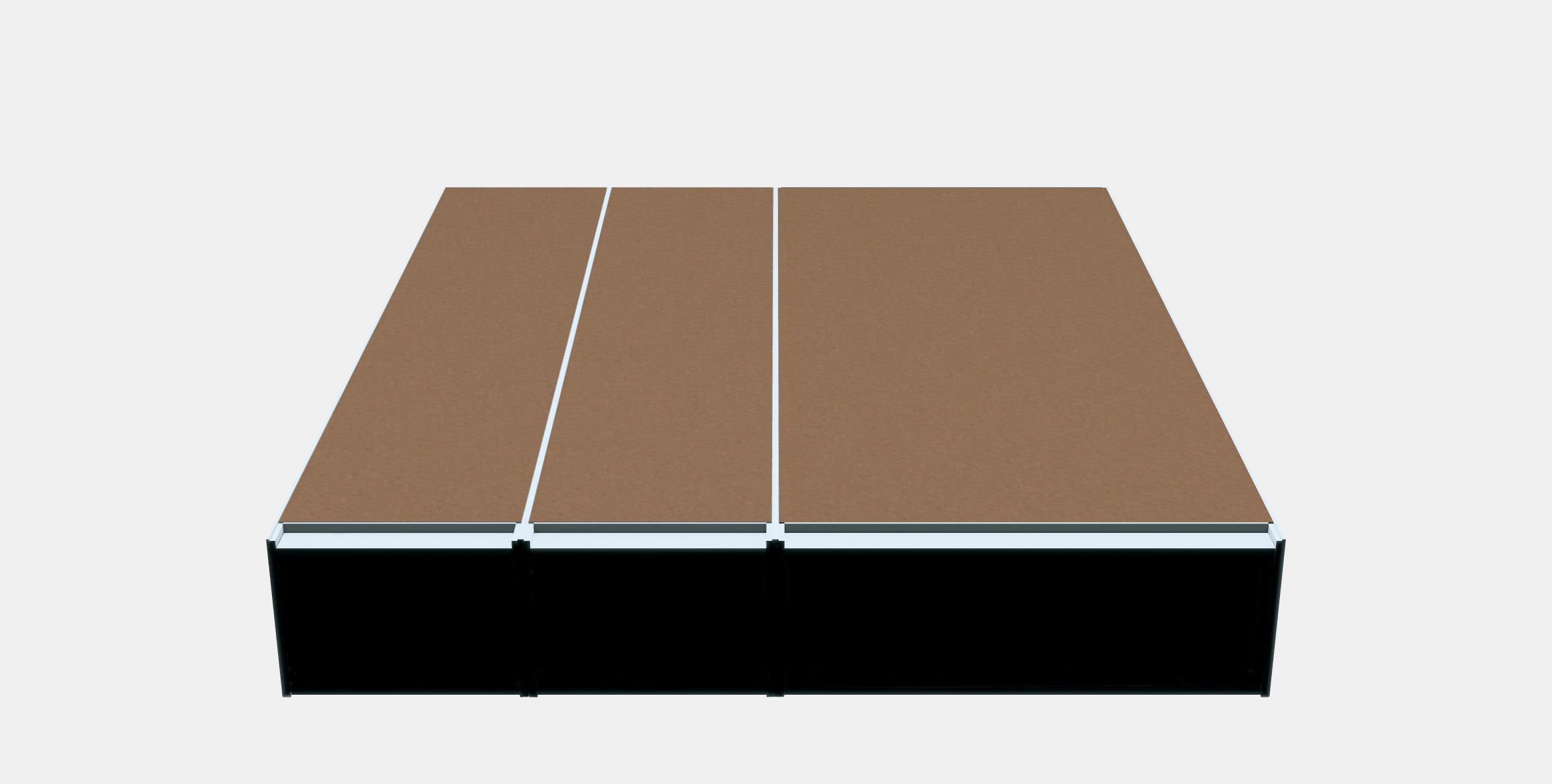 PAX 3 wardrobe frames 2 Low-poly 3D model_10