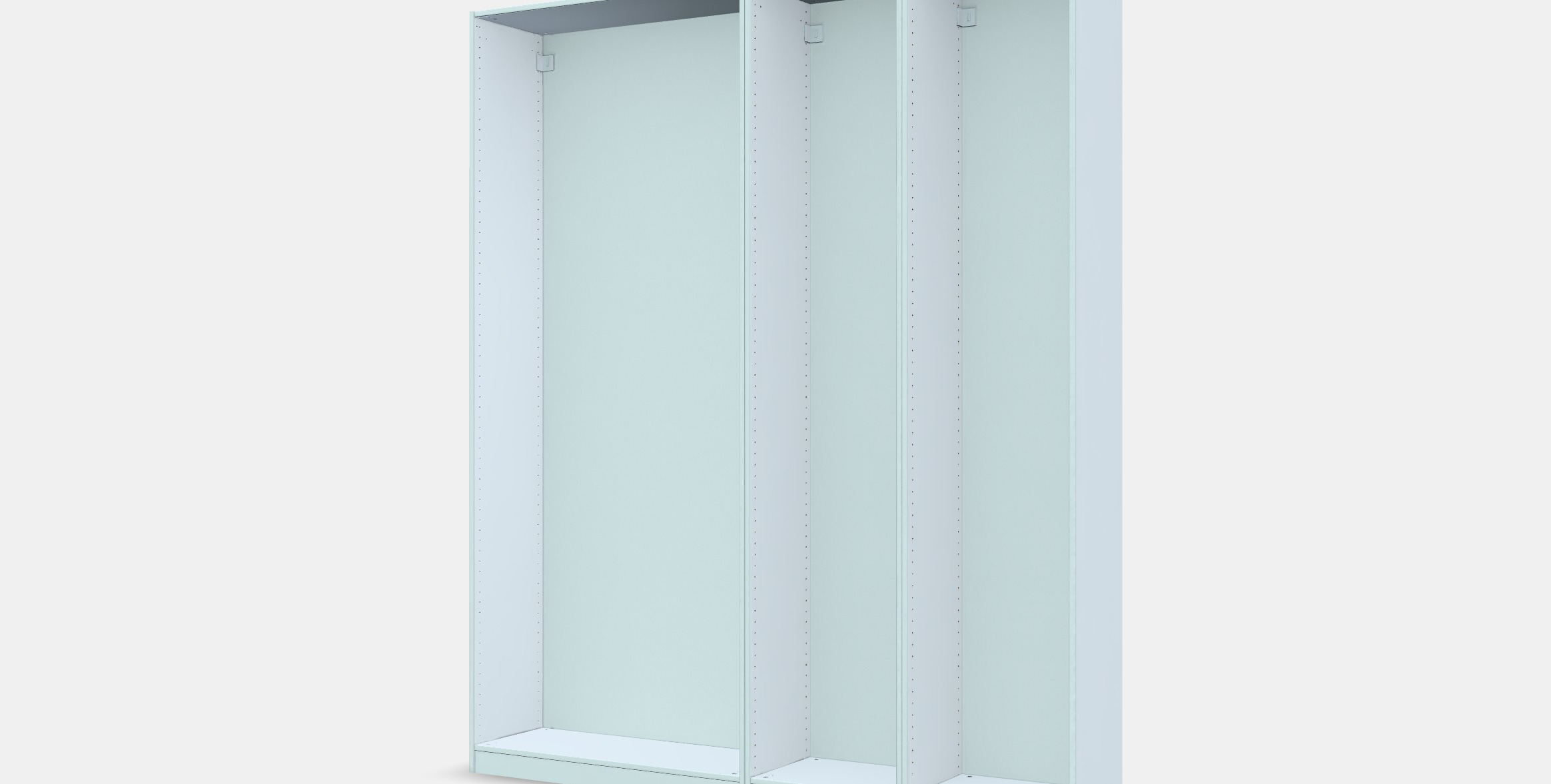 PAX 3 wardrobe frames 2 Low-poly 3D model_13