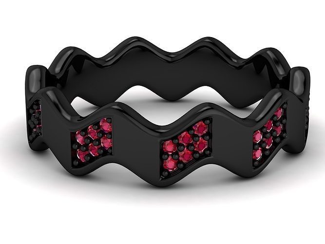 men diamond band 3D print model