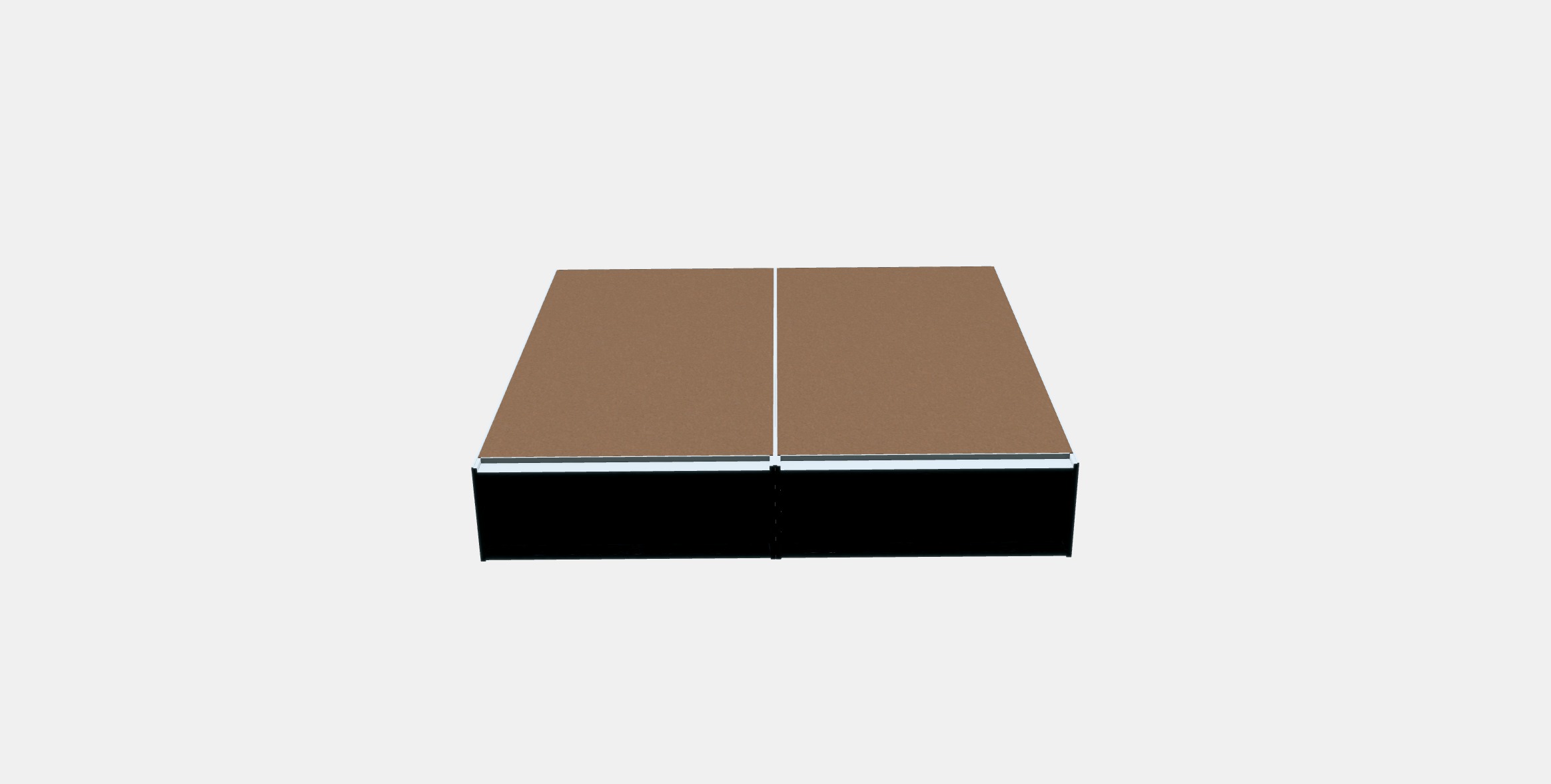 PAX 2 wardrobe frames 12 Low-poly 3D model_4