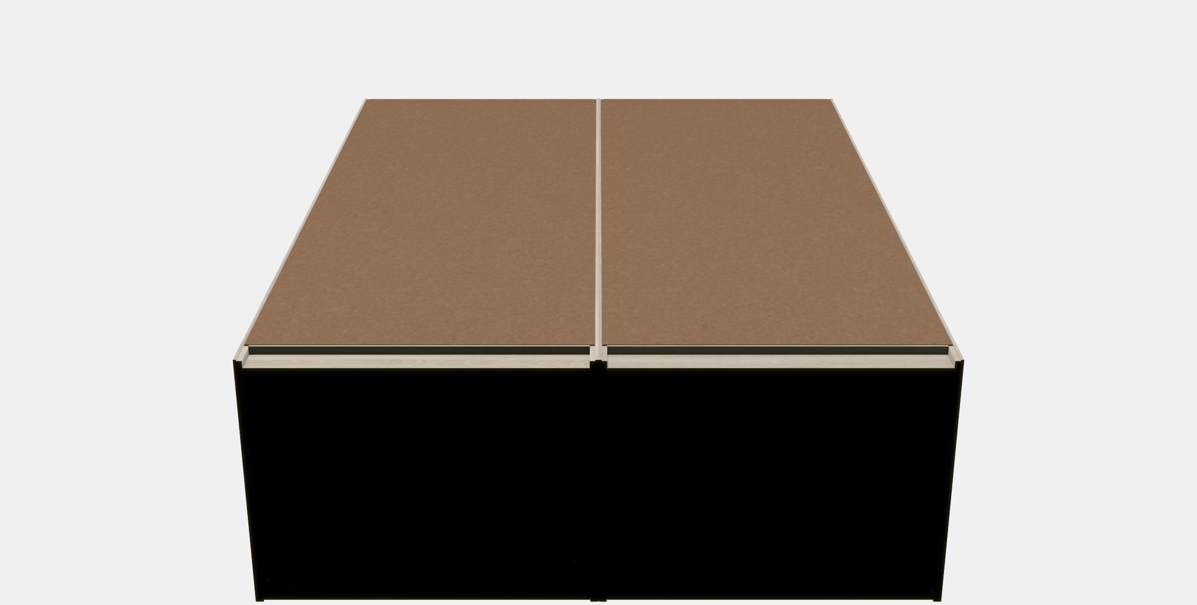 PAX 2 wardrobe frames 13 Low-poly 3D model_5