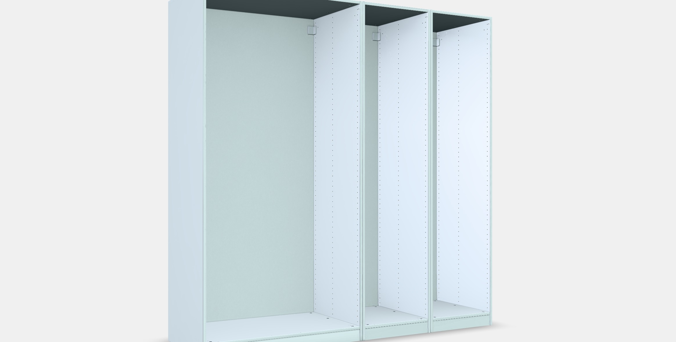 PAX 3 wardrobe frames 3 Low-poly 3D model_13