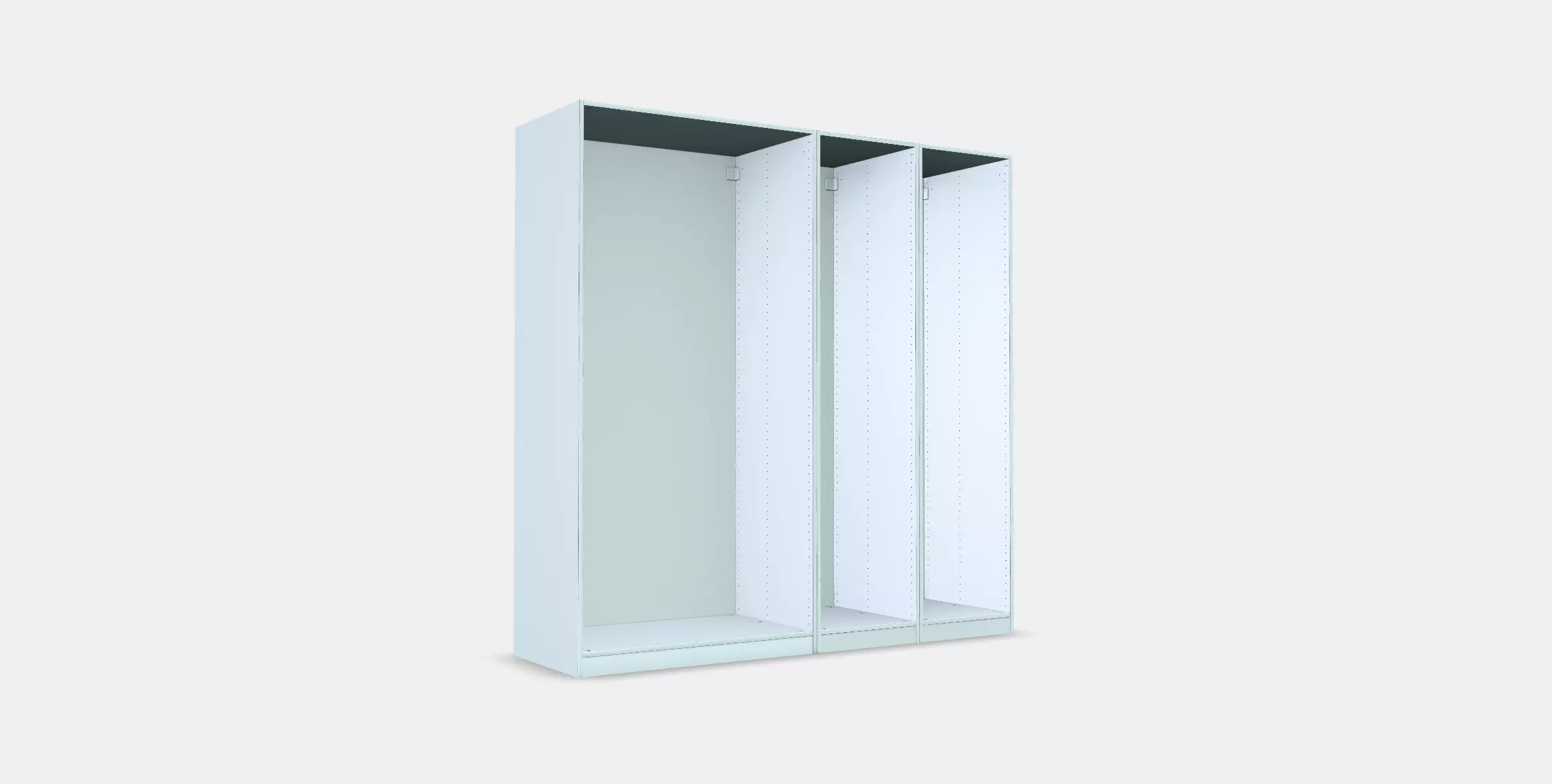 PAX 3 wardrobe frames 3 Low-poly 3D model_0