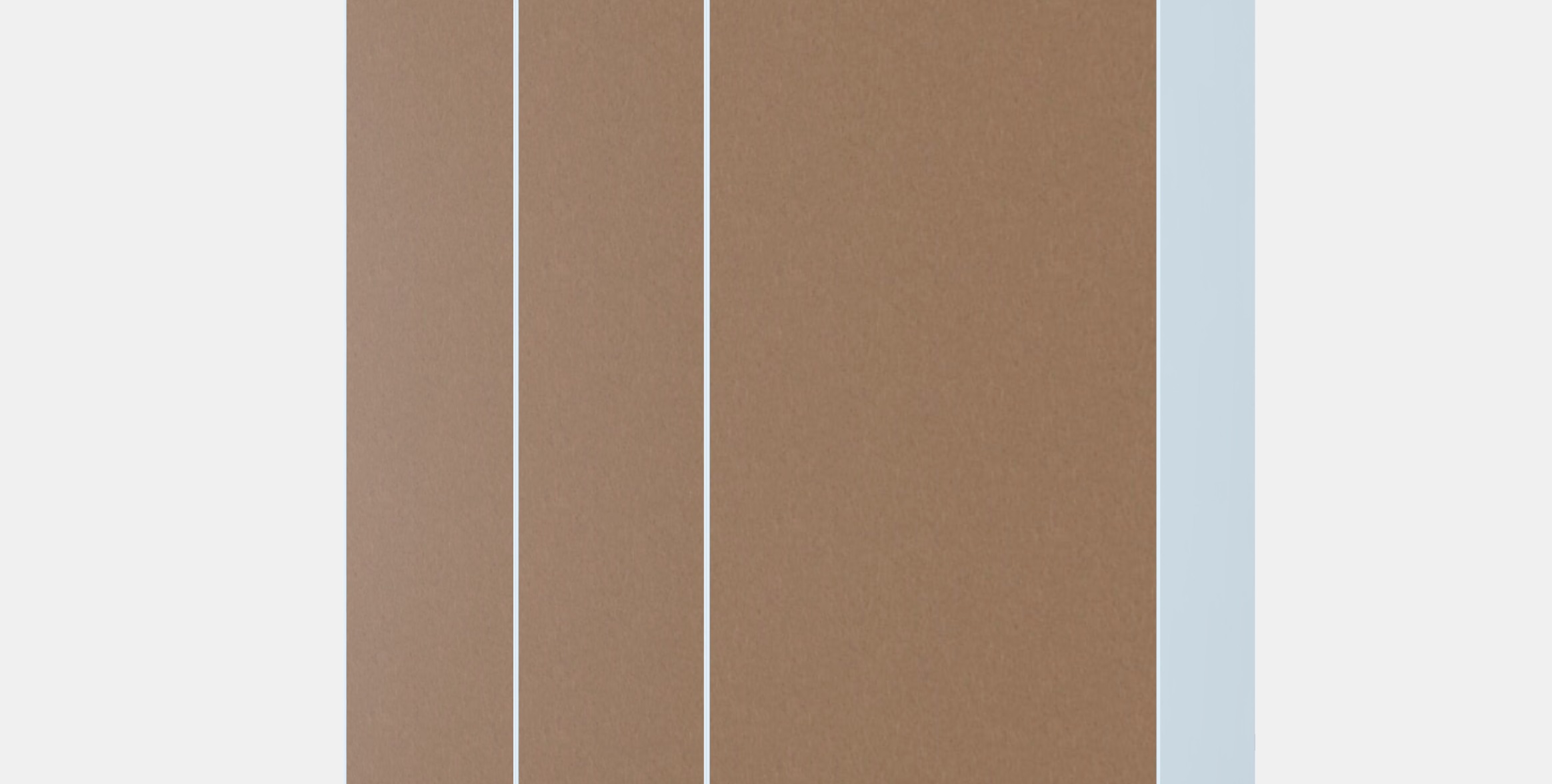 PAX 3 wardrobe frames 3 Low-poly 3D model_8