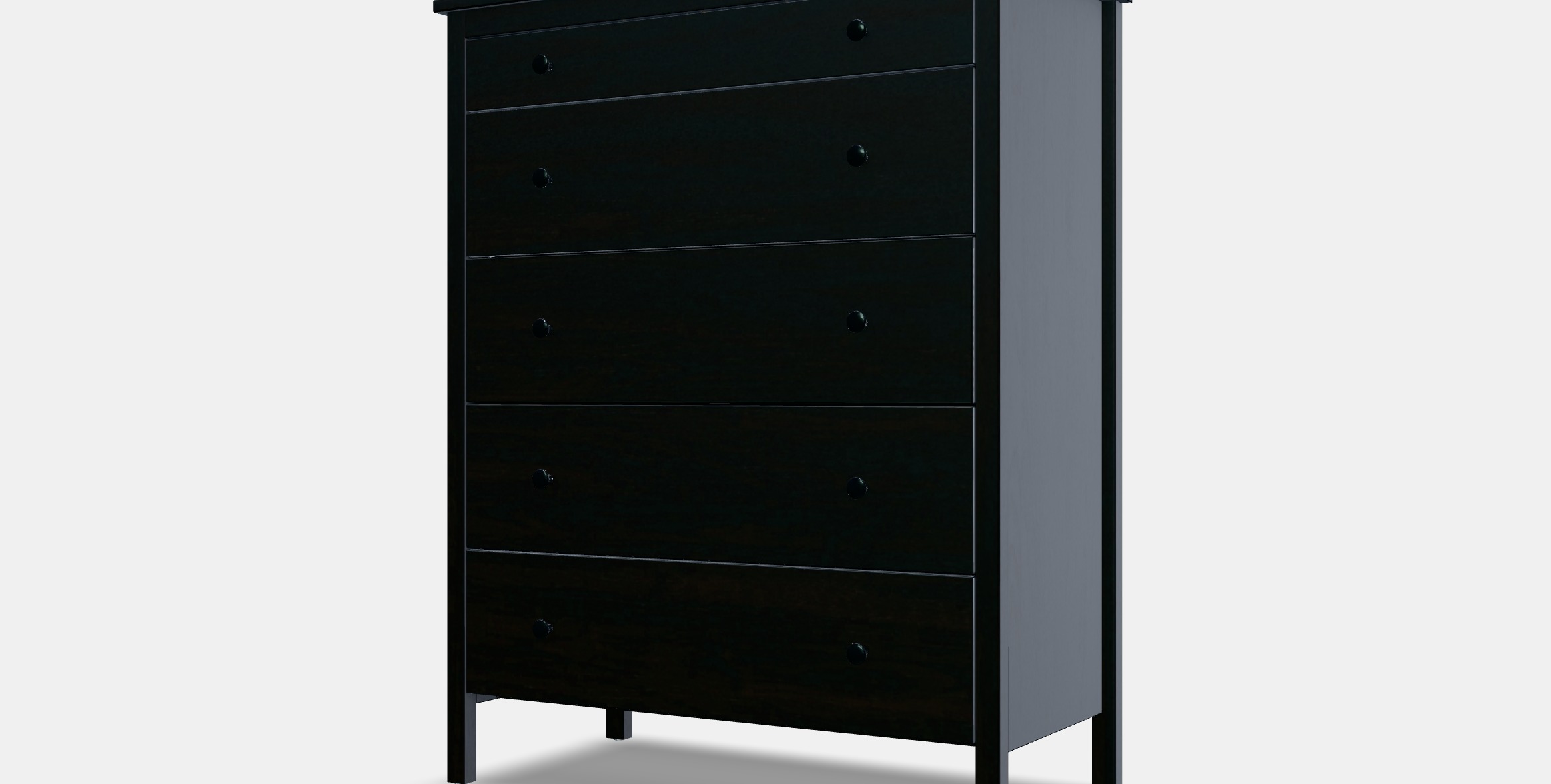 KOPPANG Chest of 5 drawers 2 Low-poly 3D model_13