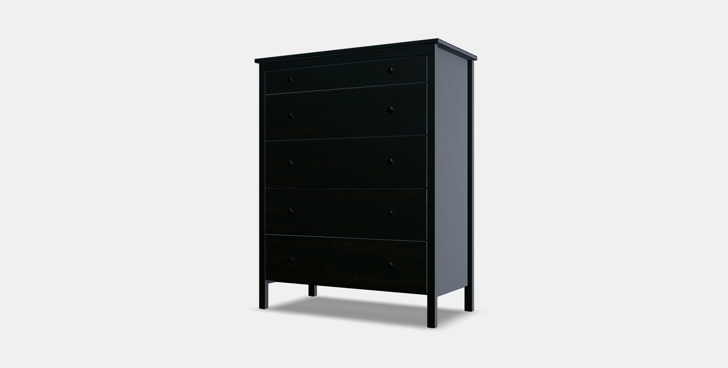 KOPPANG Chest of 5 drawers 2 Low-poly 3D model_12