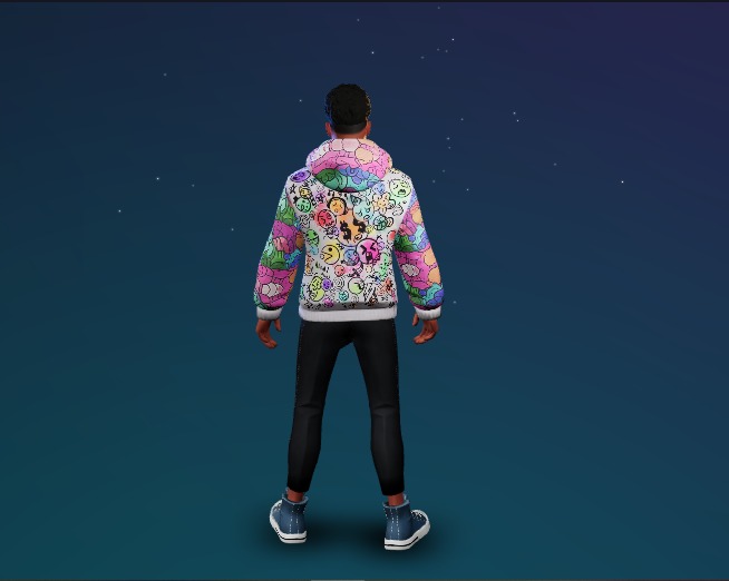 Joyful Youth Boy 3D model_3