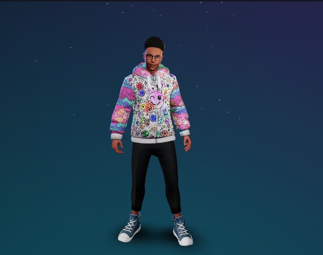 Joyful Youth Boy 3D model_2