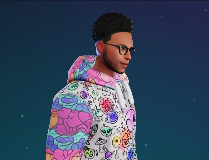 Joyful Youth Boy 3D model_4