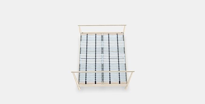 GJORA Bed frame 3 Low-poly 3D model