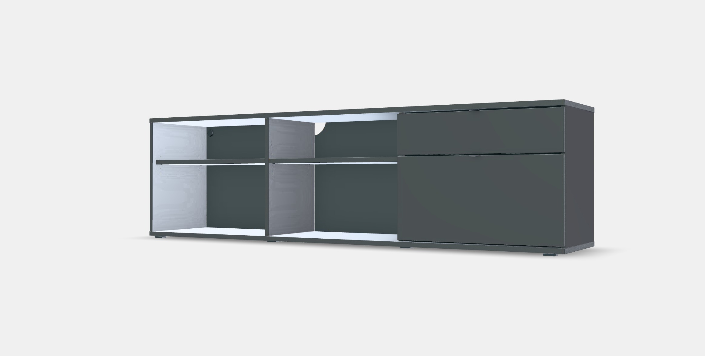 VIHALS TV bench 2 Low-poly 3D model_13