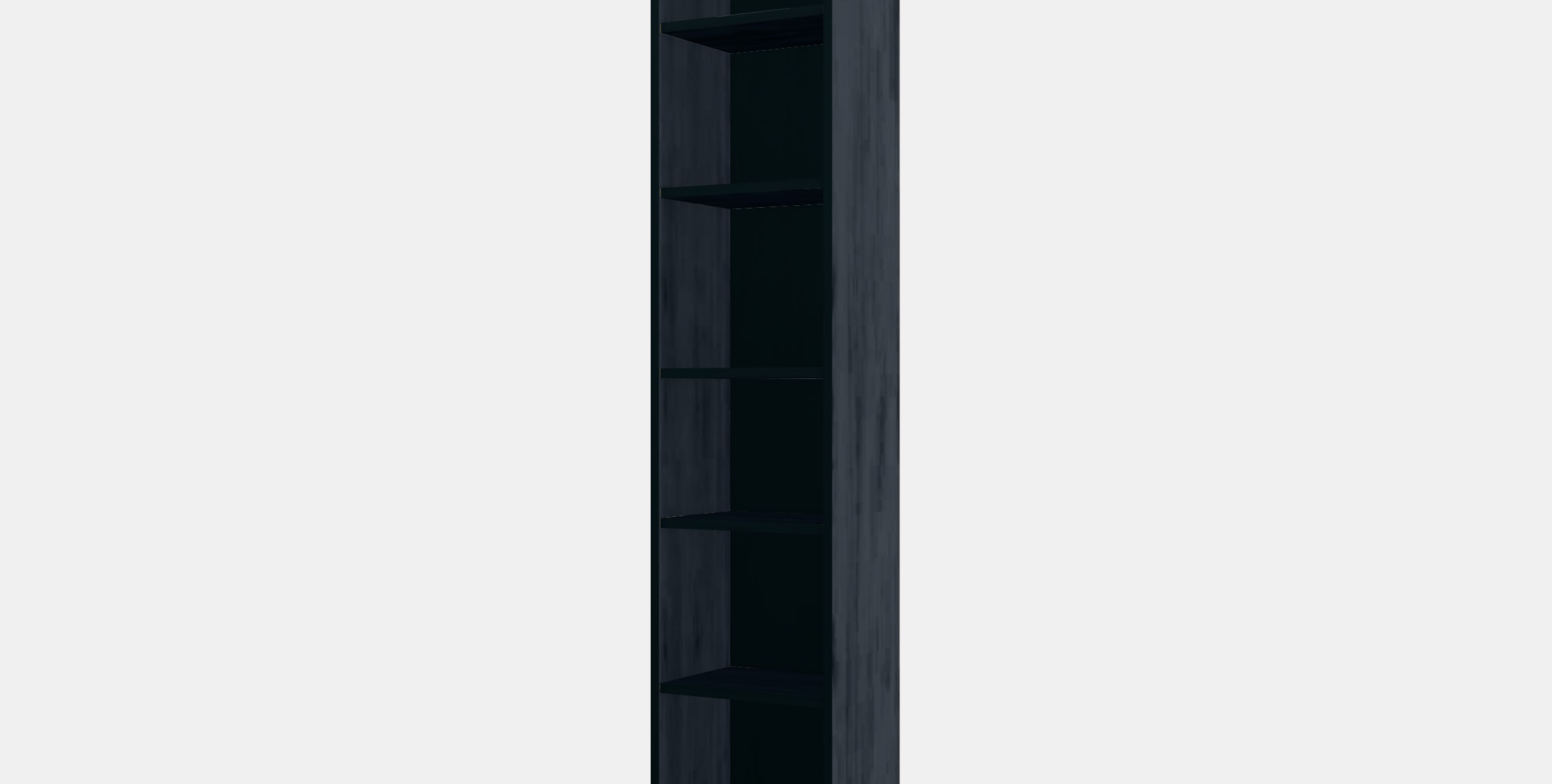 BILLY Bookcase 21 Low-poly 3D model_13