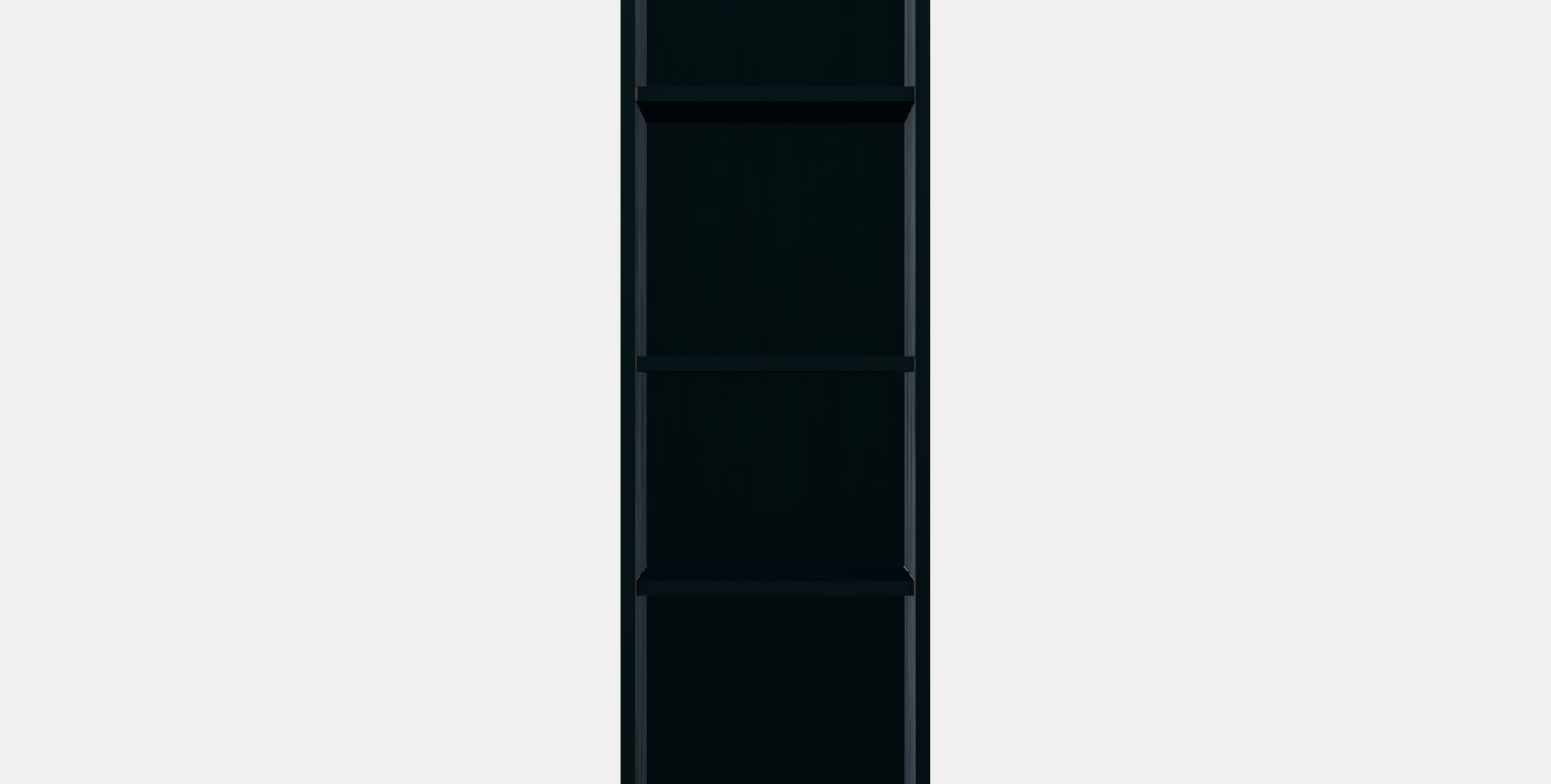 BILLY Bookcase 21 Low-poly 3D model_11