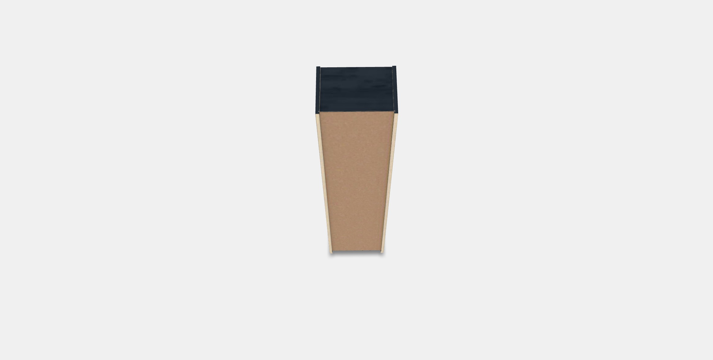 BILLY Bookcase 21 Low-poly 3D model_2