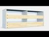 HAVSTA TV bench with plinth 1 Low-poly 3D model_1