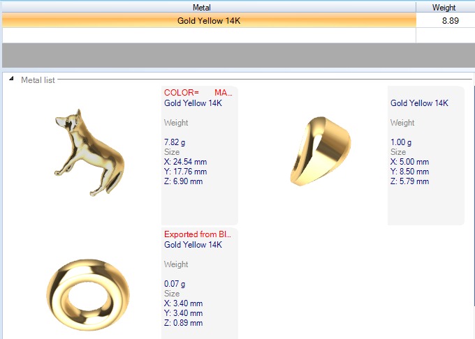 Wolf  pendant 3D print model_13