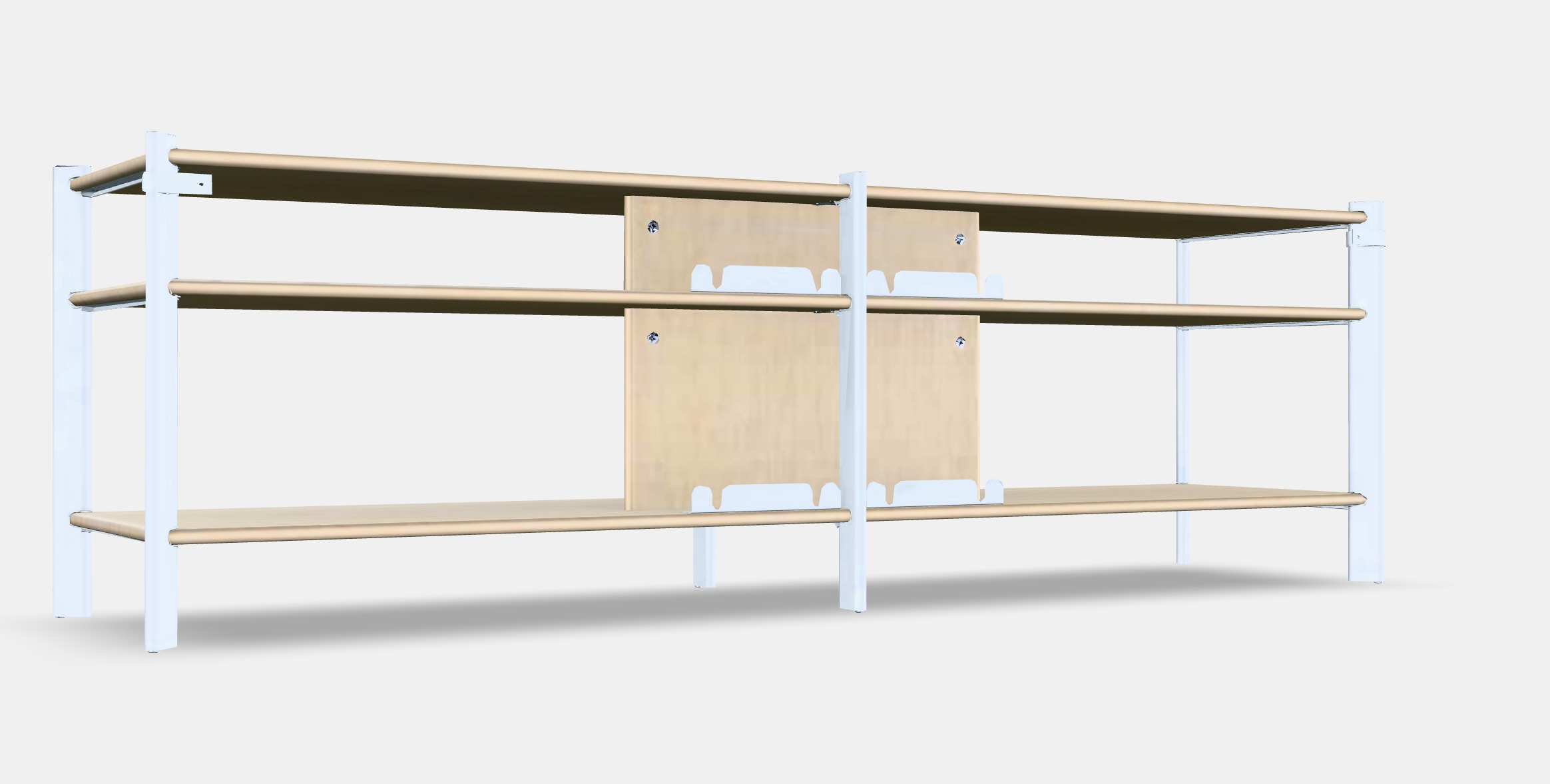 JATTESTA TV bench 1 Low-poly 3D model_5