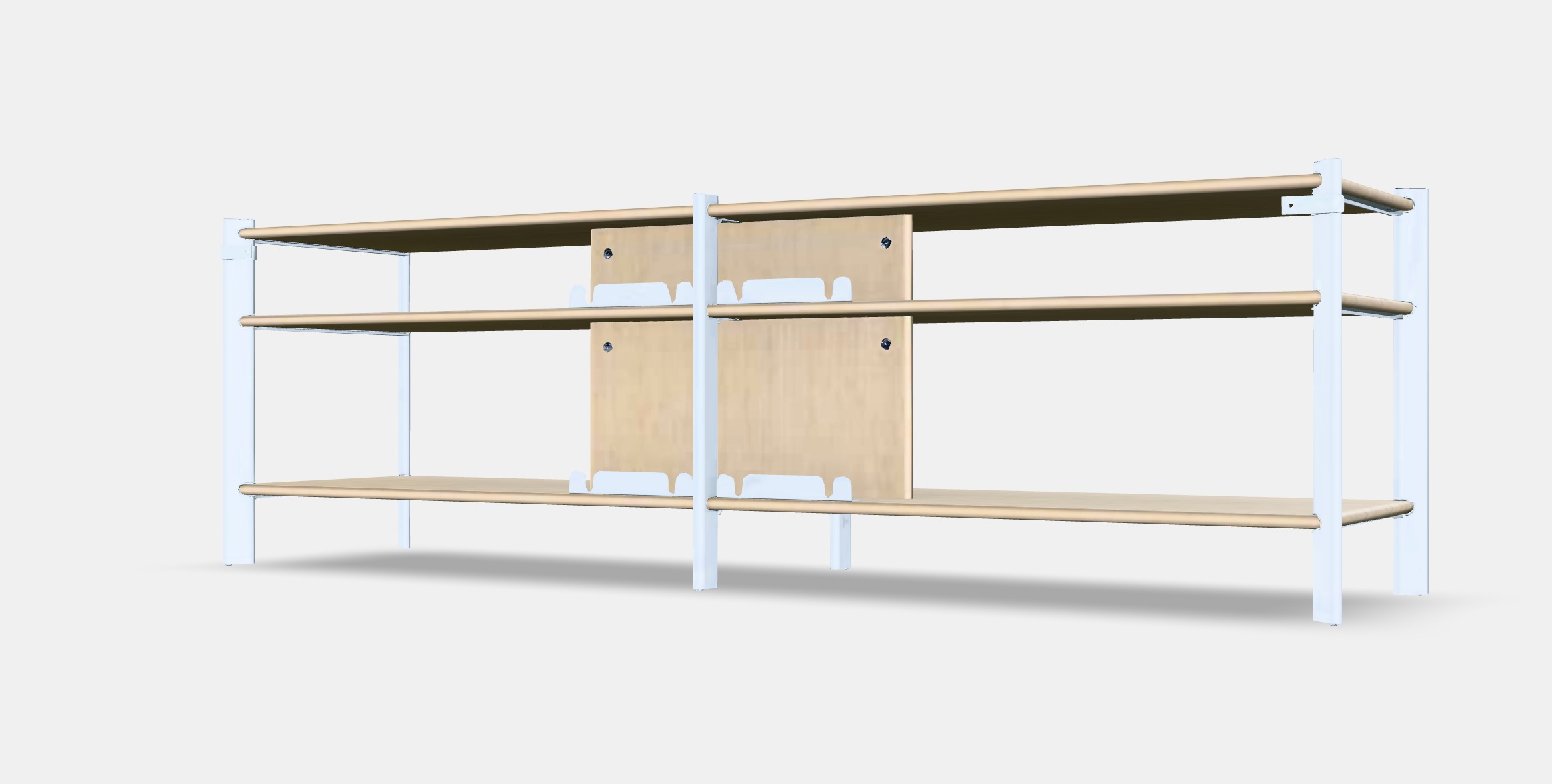 JATTESTA TV bench 1 Low-poly 3D model_6