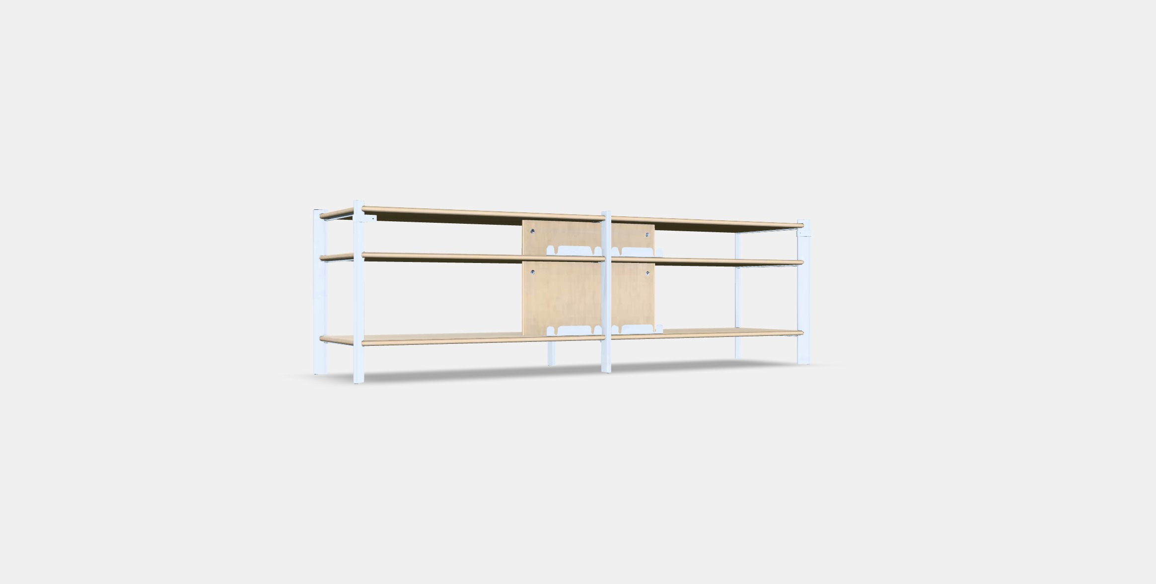JATTESTA TV bench 1 Low-poly 3D model_16