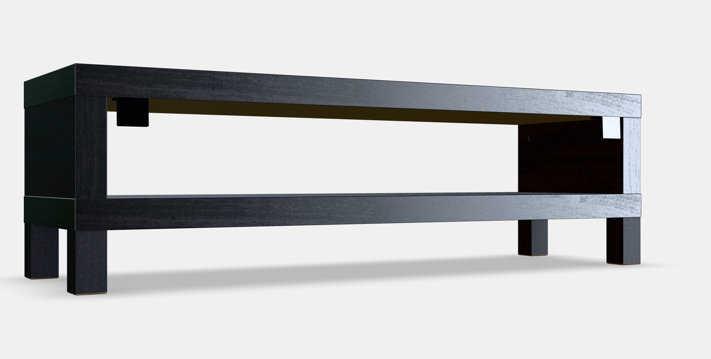 LACK TV bench 4 Low-poly 3D model_4