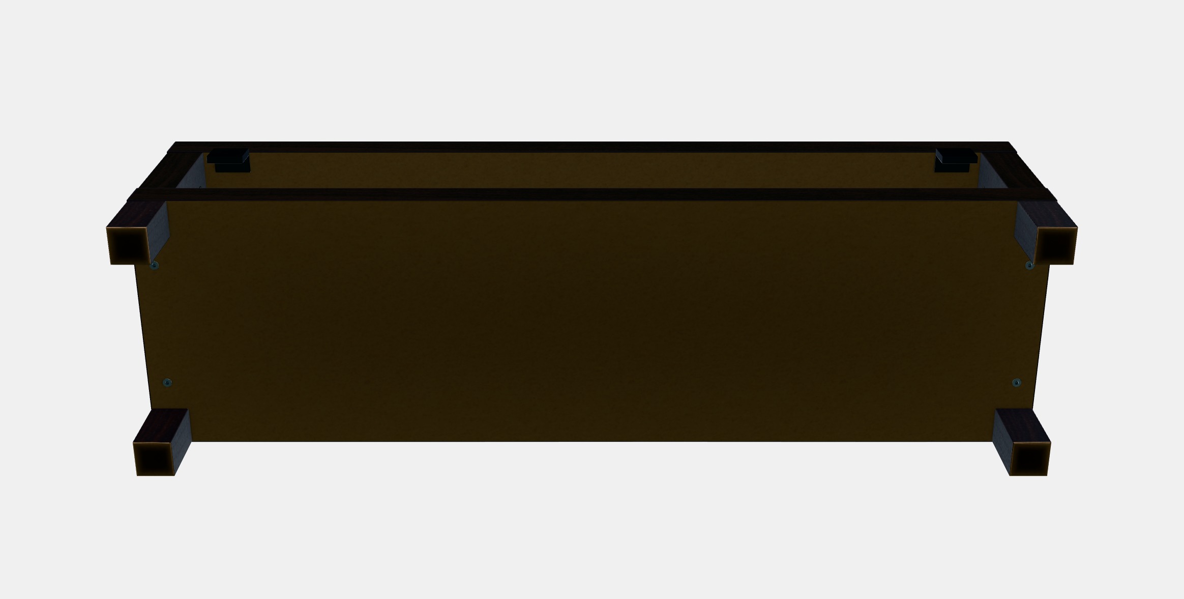 LACK TV bench 4 Low-poly 3D model_9