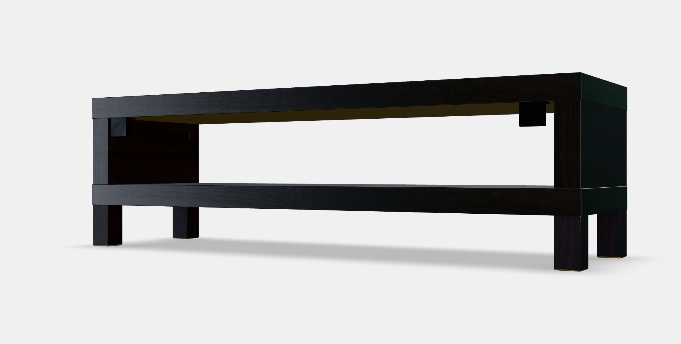 LACK TV bench 4 Low-poly 3D model_5