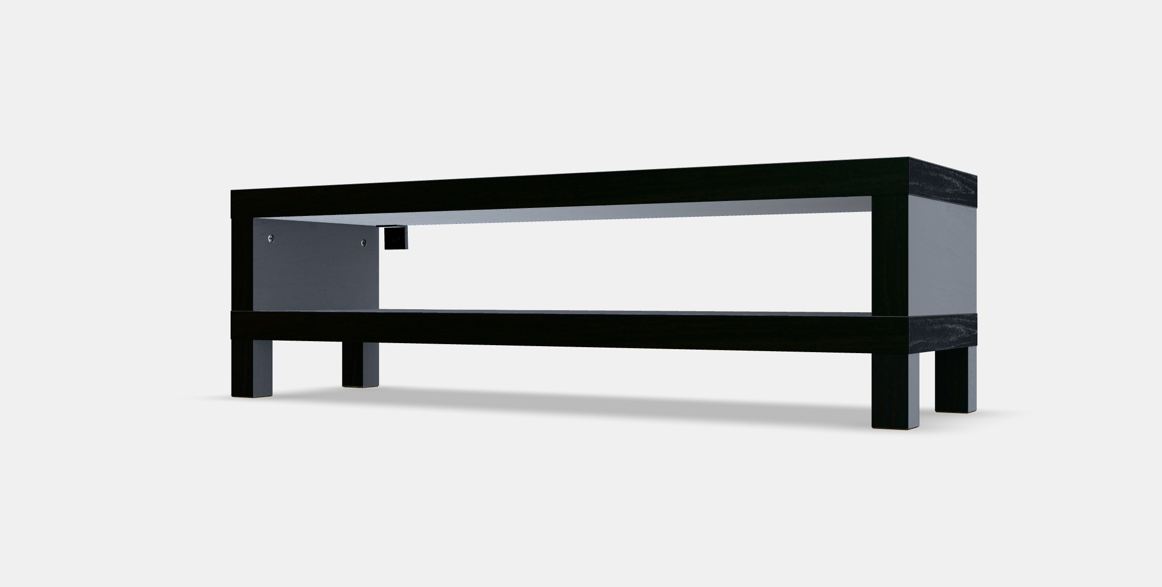 LACK TV bench 4 Low-poly 3D model_13