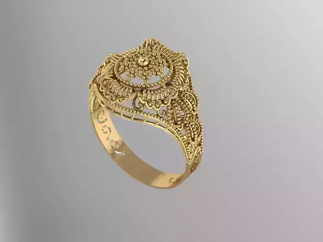 Gold Ring 4