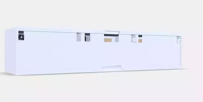 BESTA TV bench with doors 21