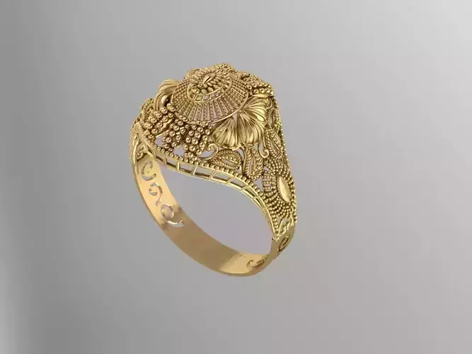 Gold Ring 21
