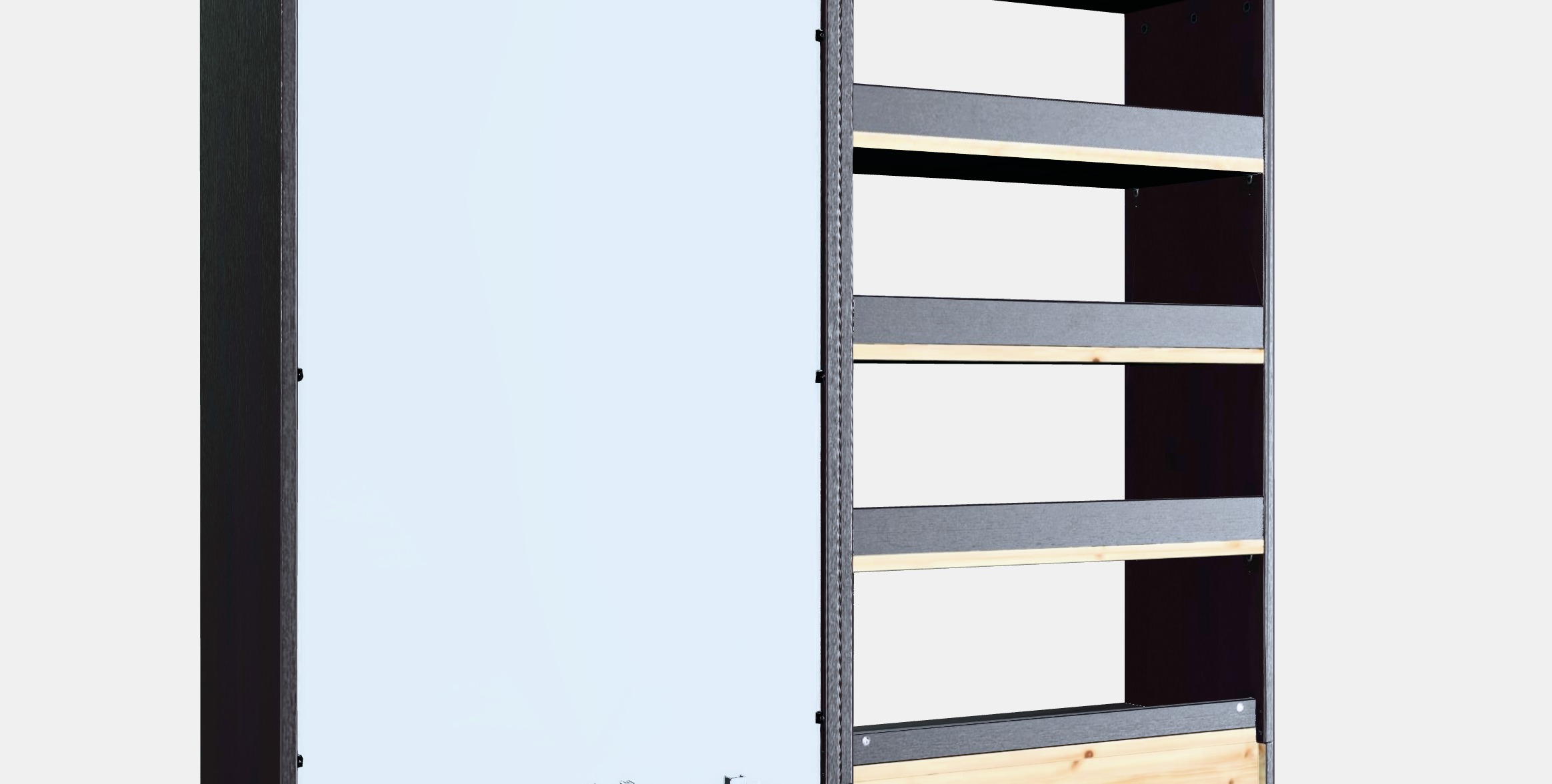 HAVSTA Storage combination 2 Low-poly 3D model_4