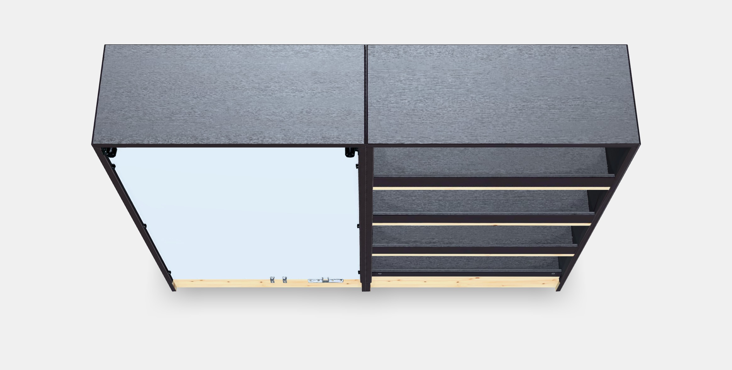 HAVSTA Storage combination 2 Low-poly 3D model_7