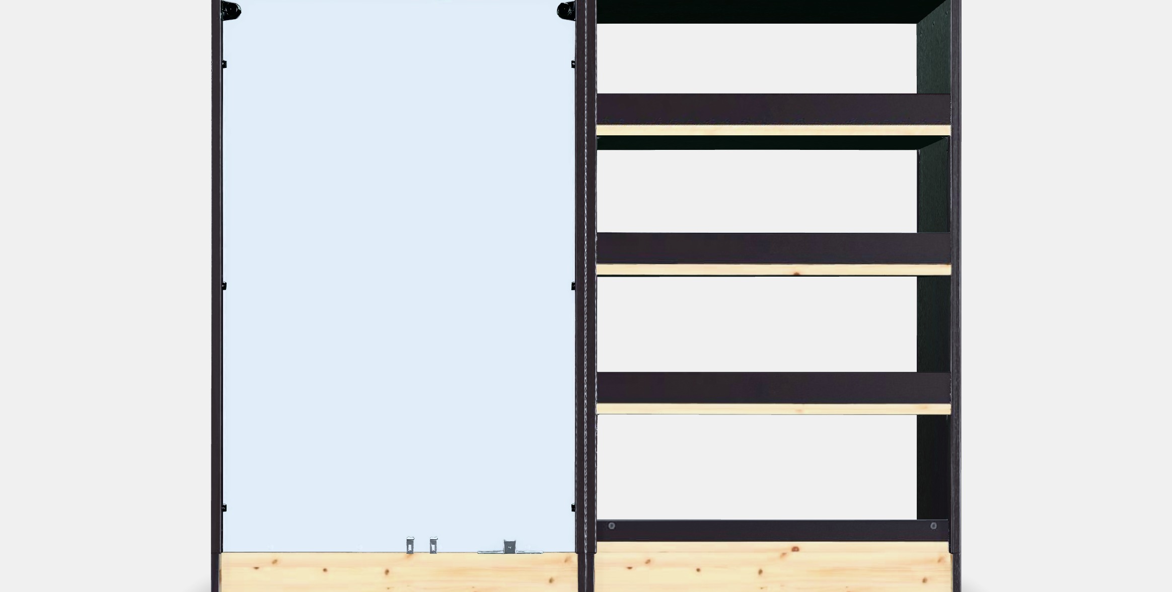 HAVSTA Storage combination 2 Low-poly 3D model_15