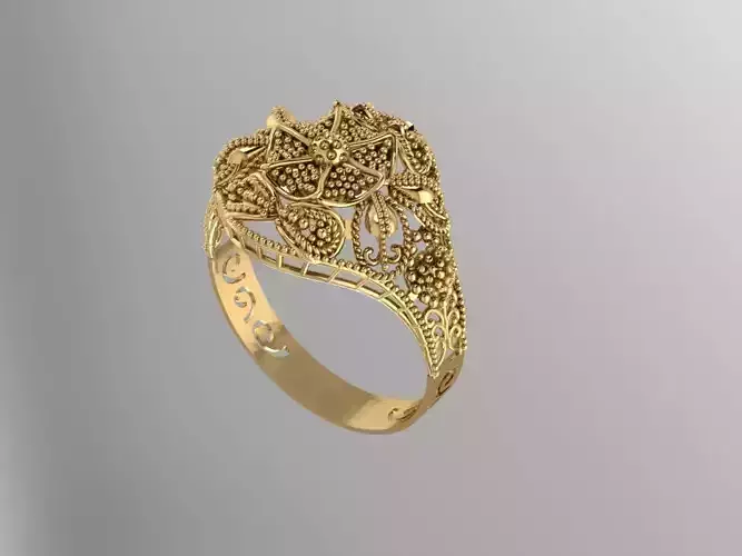 Gold Ring 23