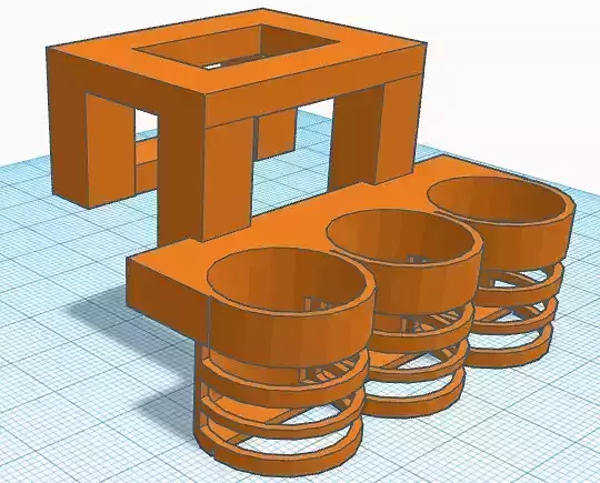 stem based Aquarium plant holder