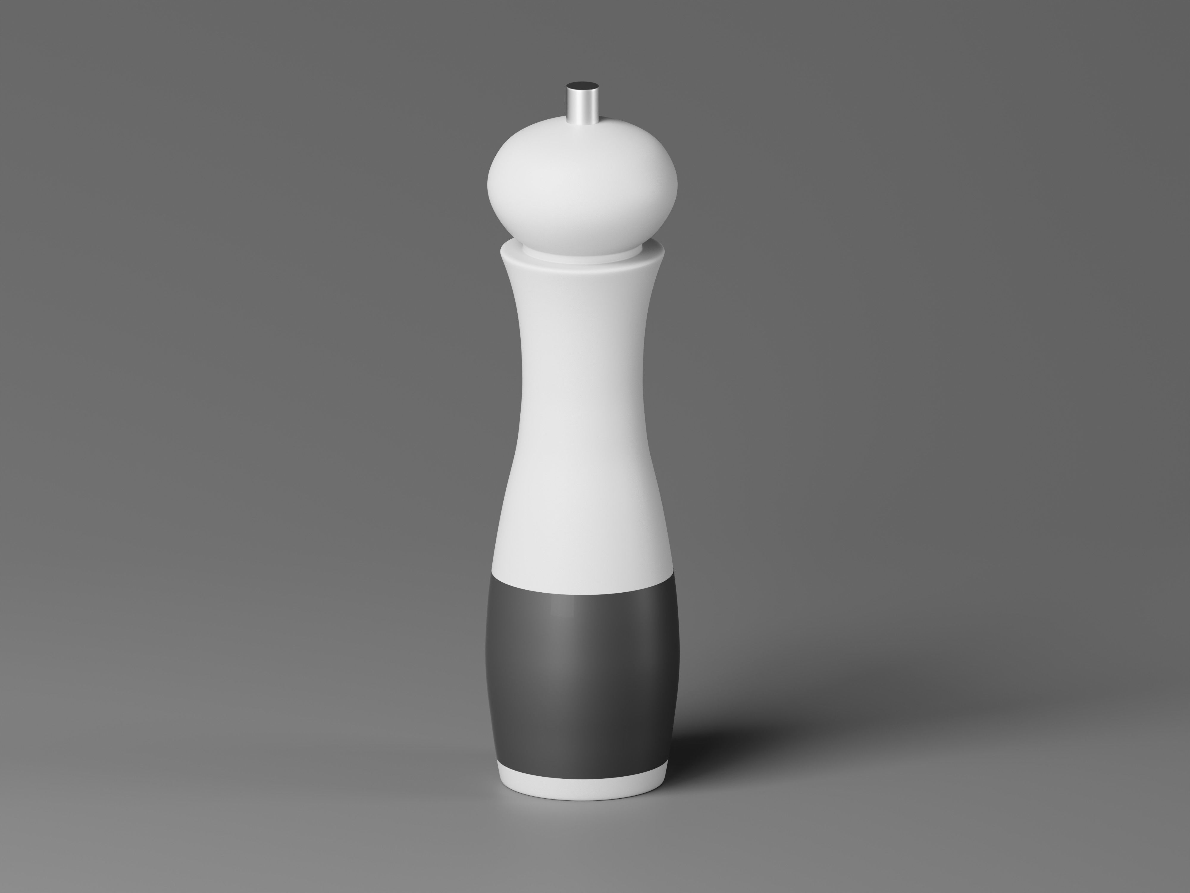 Pepper Grinder Set 3D Model Low-poly 3D model_5