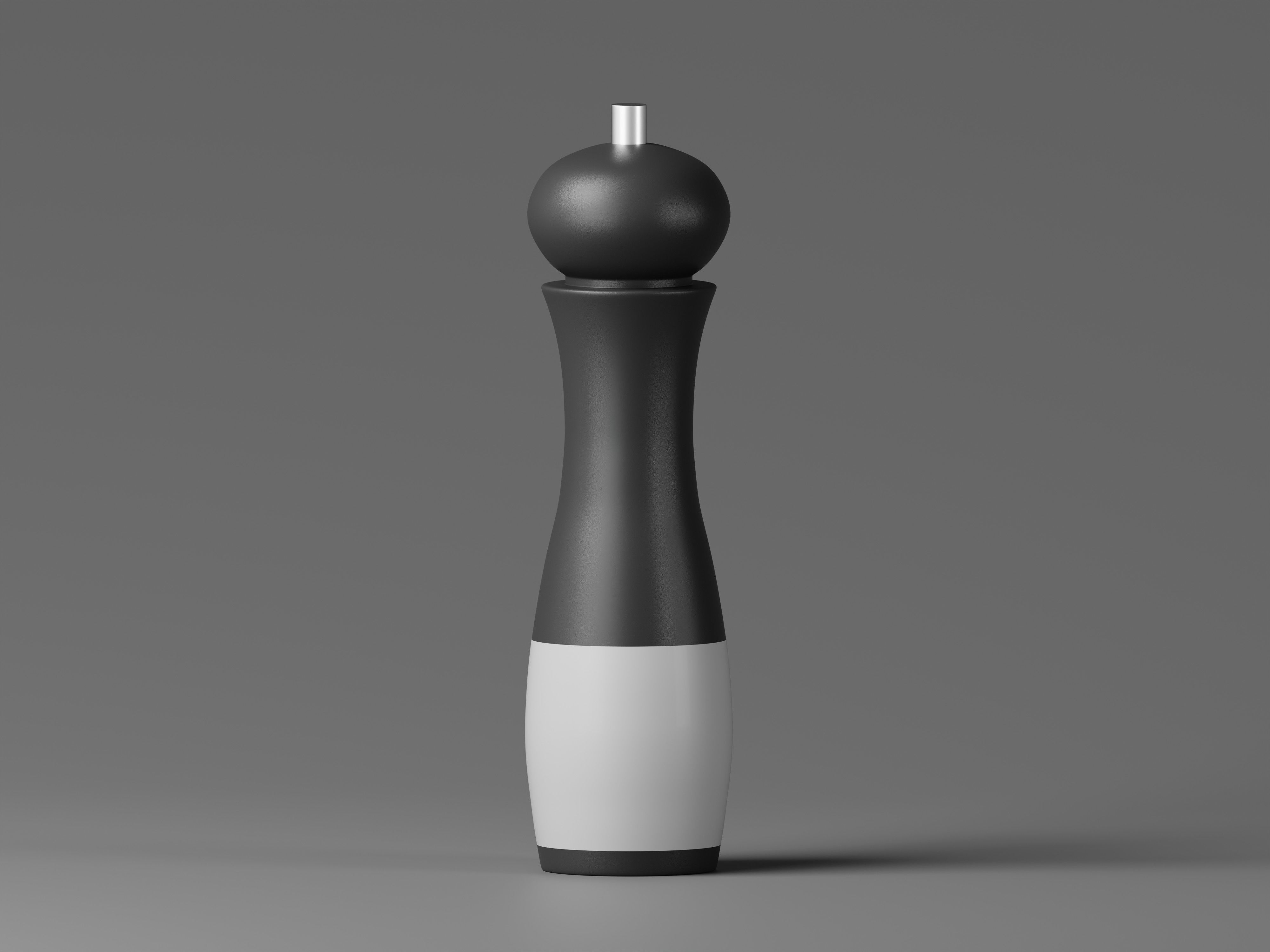 Pepper Grinder Set 3D Model Low-poly 3D model_1