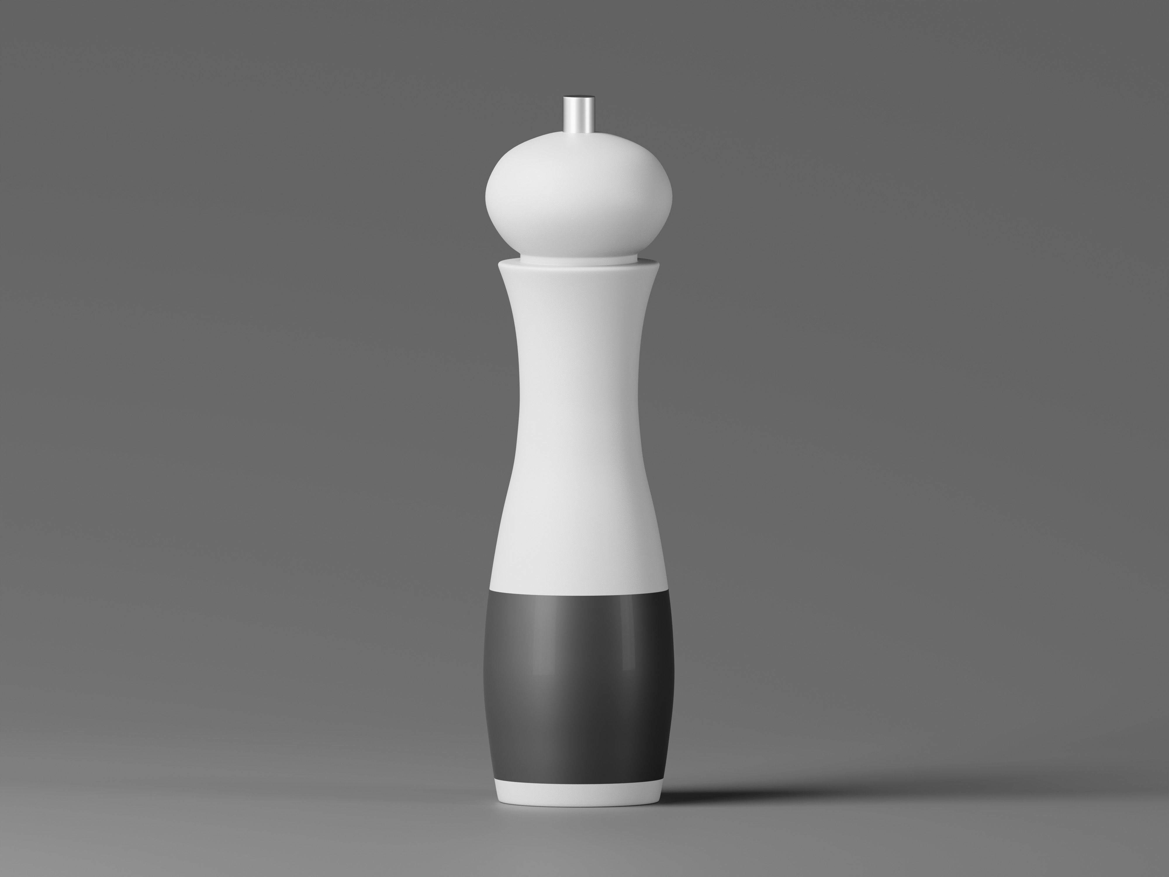 Pepper Grinder Set 3D Model Low-poly 3D model_4