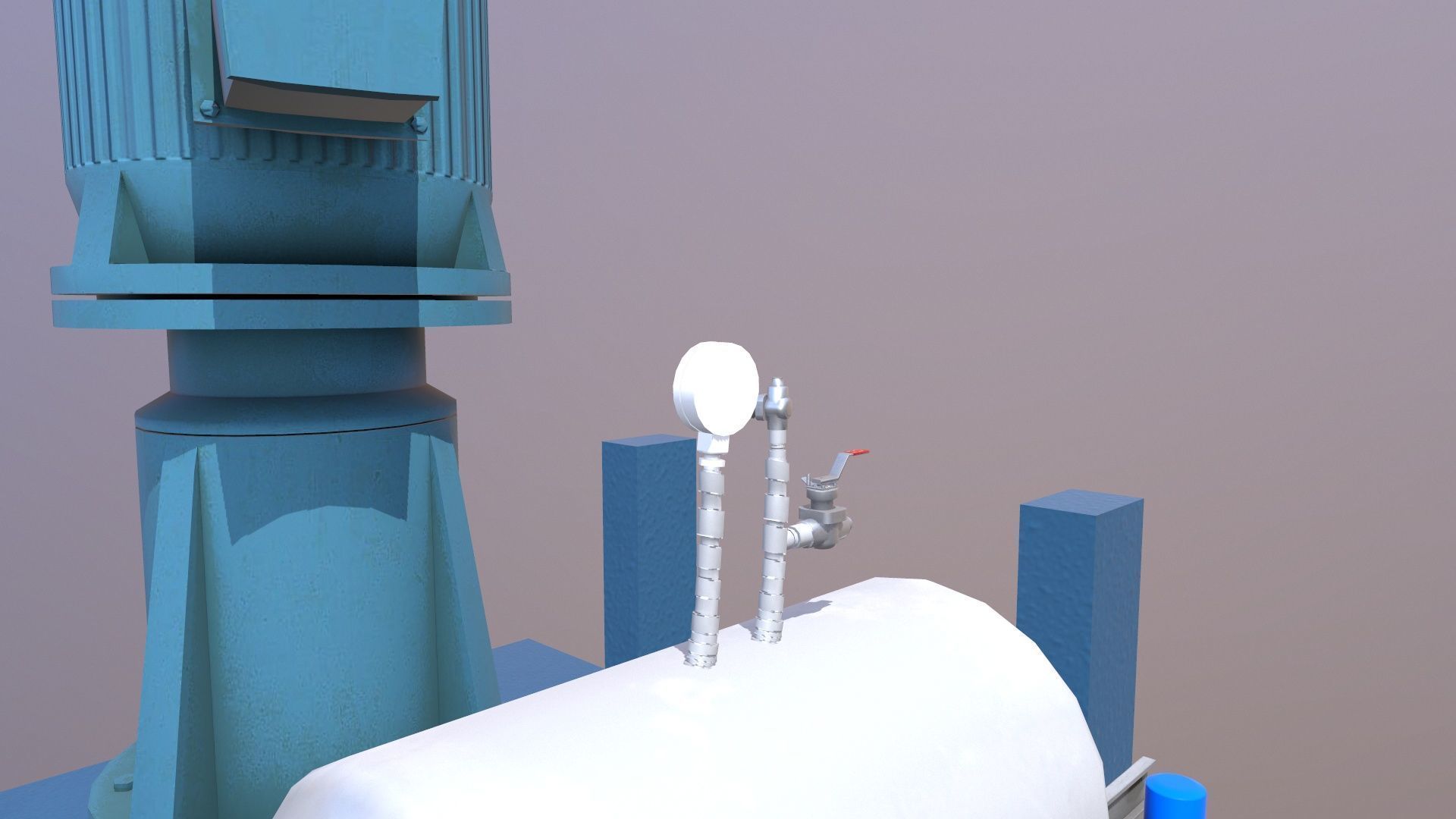 Centrifugal Extractor Low-poly 3D model_8