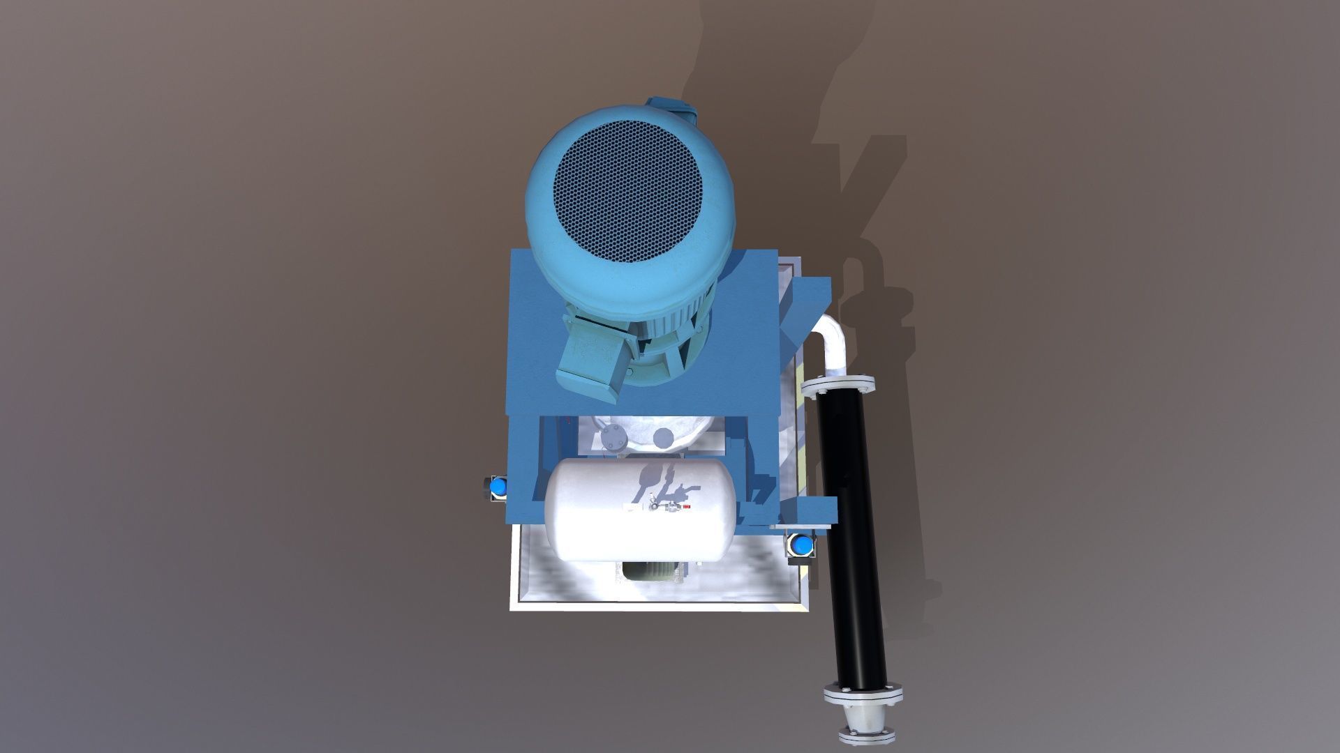 Centrifugal Extractor Low-poly 3D model_15