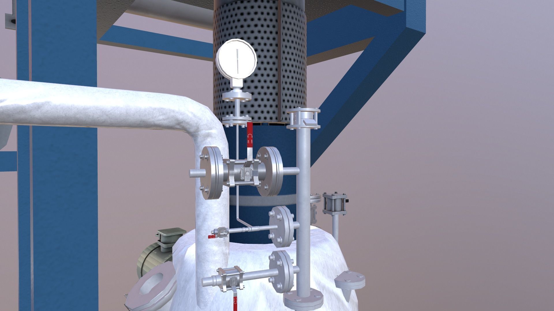 Centrifugal Extractor Low-poly 3D model_10