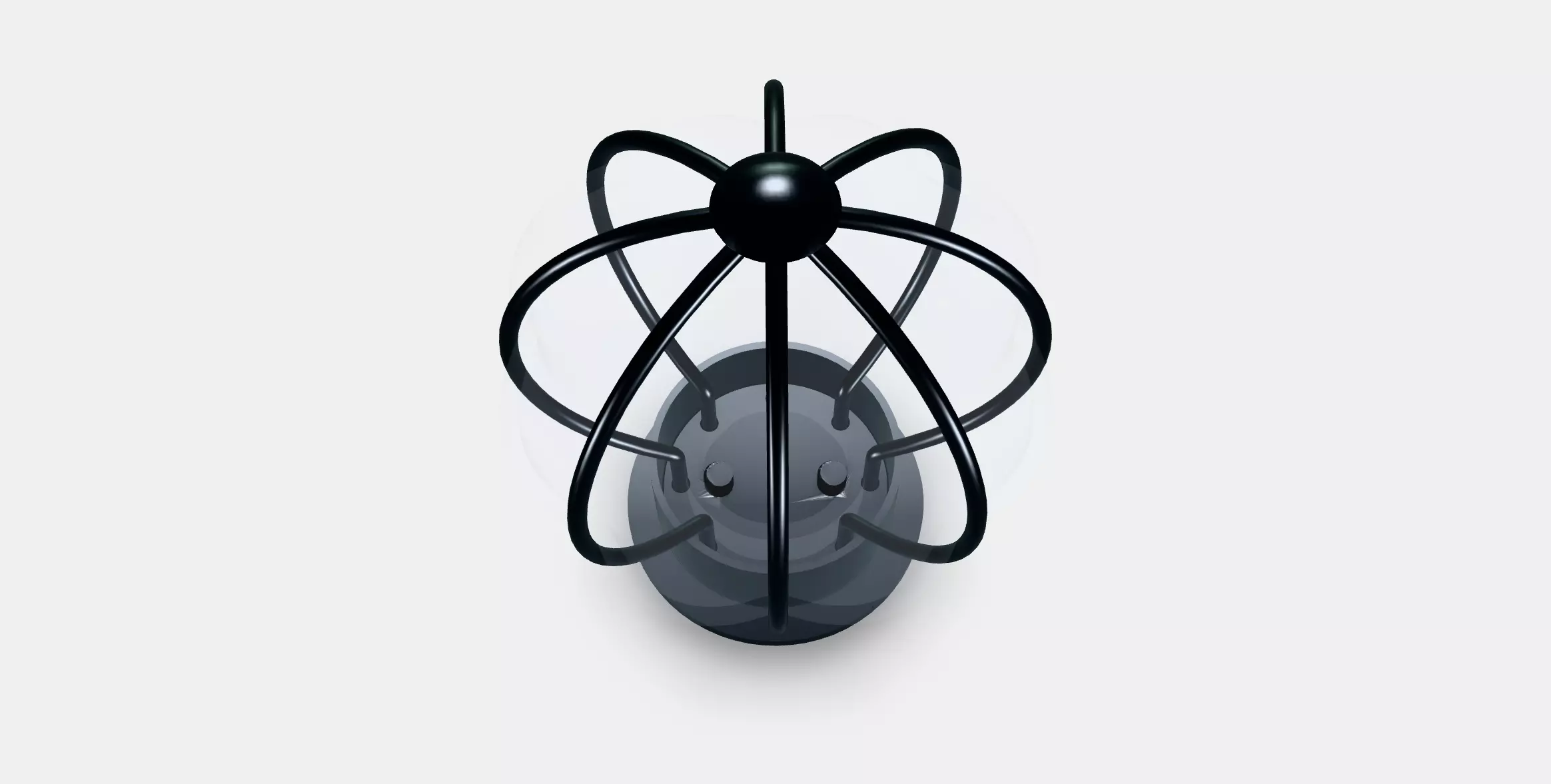 BLAST Finials 1 pair Low-poly 3D model_0