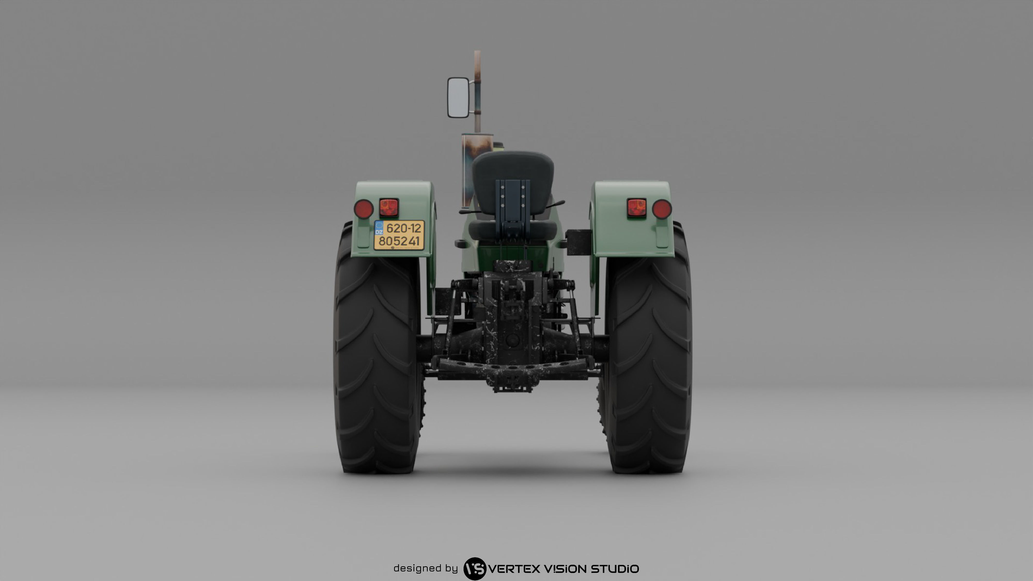 Cirta 6807 Tractor 3D Model 3D model_6