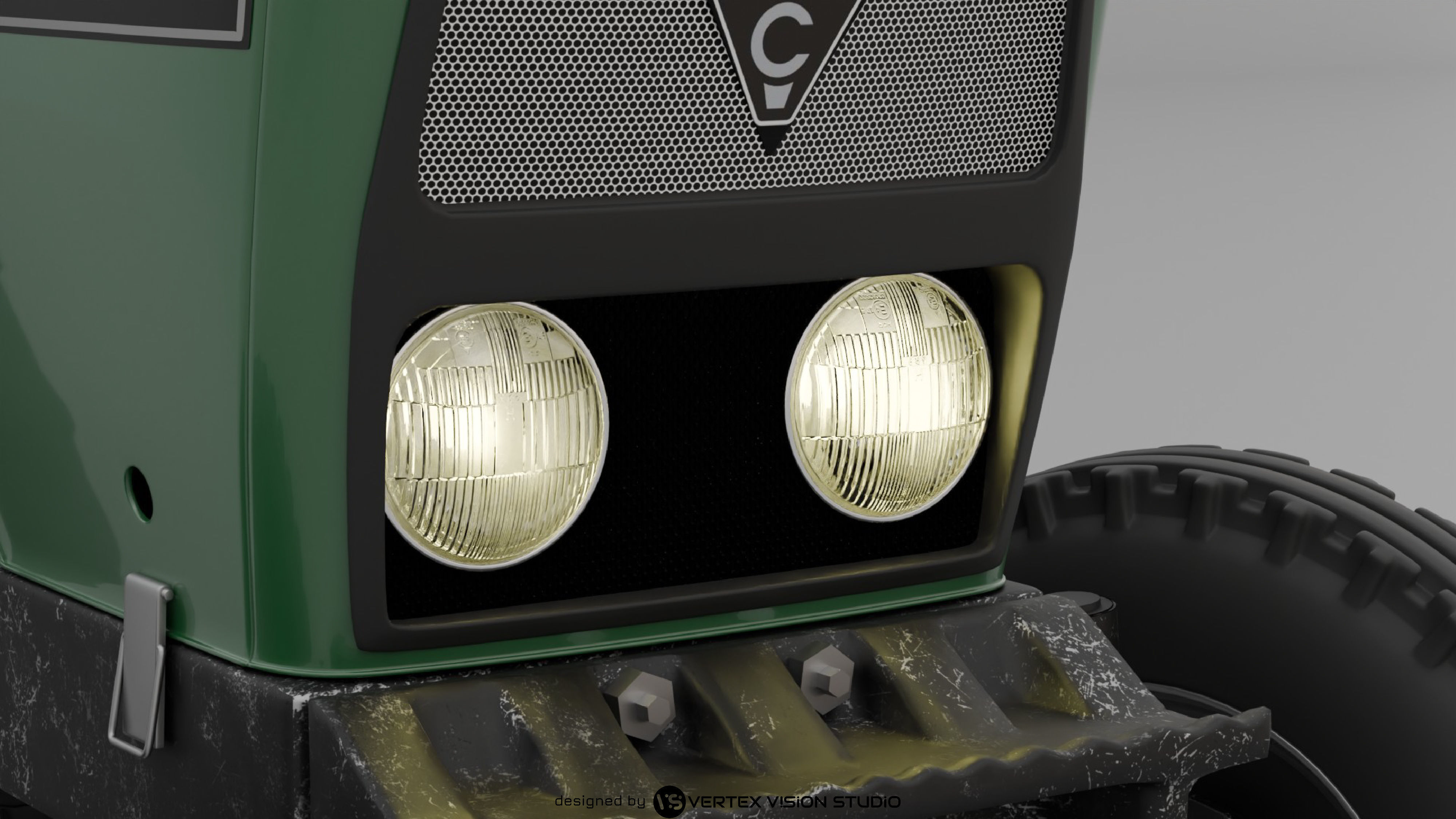 Cirta 6807 Tractor 3D Model 3D model_10