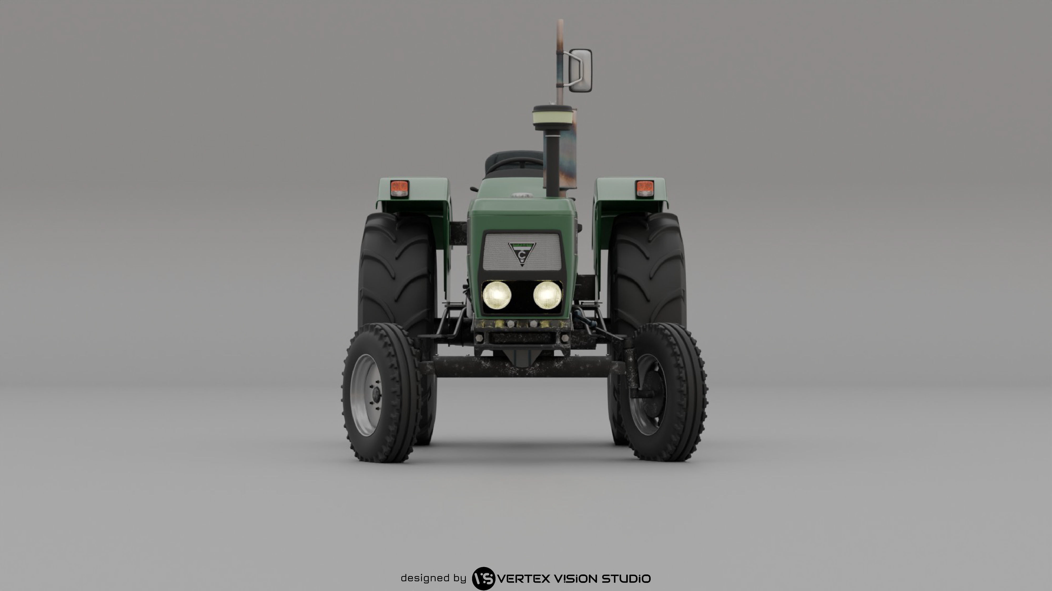 Cirta 6807 Tractor 3D Model 3D model_1
