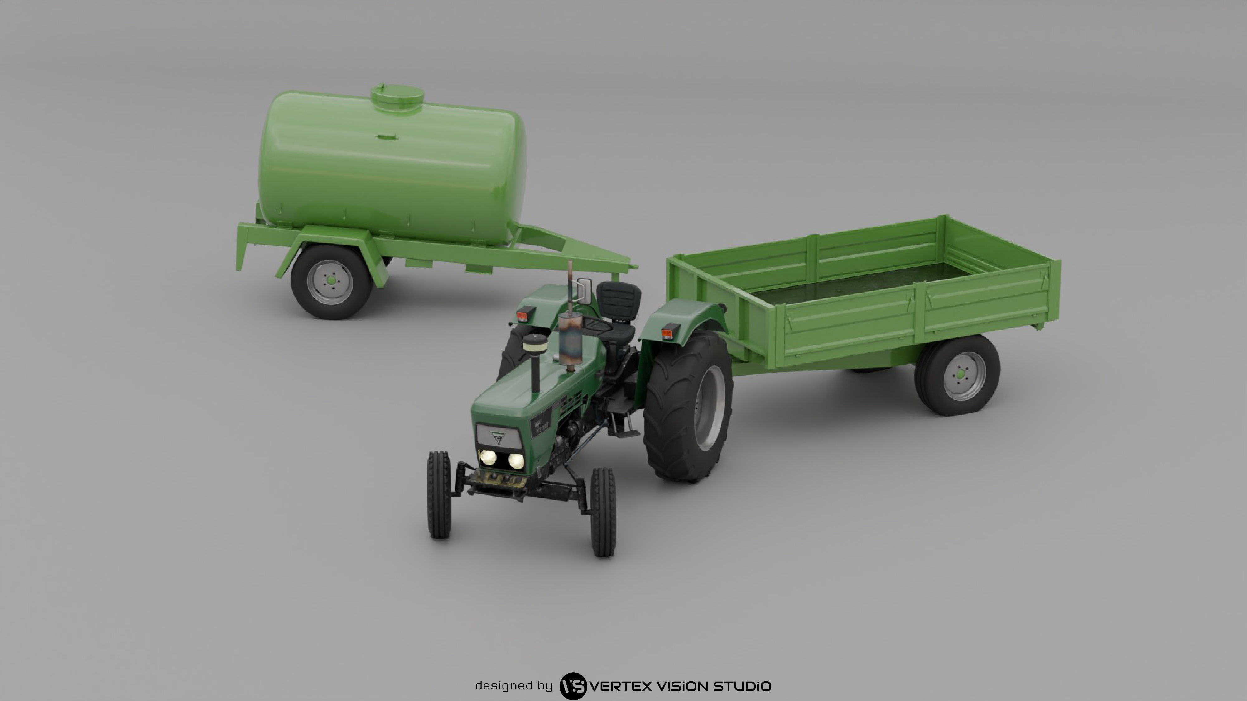 Cirta 6807 Tractor 3D Model 3D model_11